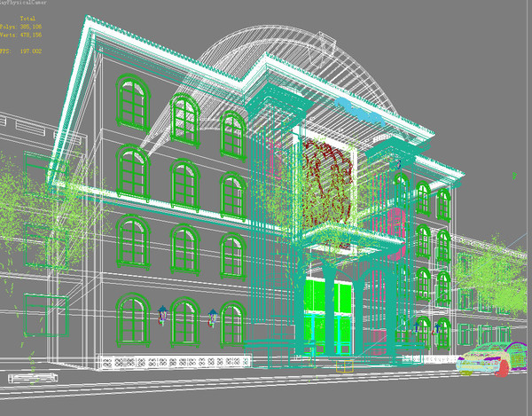 light 3d model - Architecture 053 by papandenis